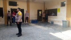 Pamapta I SPKT Polresta Palangka Raya Periksa Rutin Kondisi Tahanan