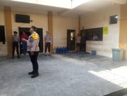 Pamapta I SPKT Polresta Palangka Raya Periksa Rutin Kondisi Tahanan