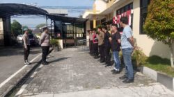 Cek Kesiapan Personel, Pamapta I SPKT Polresta Palangka Raya Pimpin Apel Serah Terima 