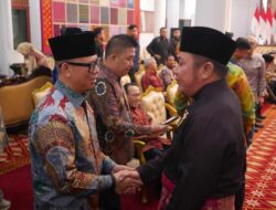 Perkuat Soliditas Lima Provinsi, Bupati OKU Hadiri Halal Bihalal Perantau Sumbagsel di Griya Agung