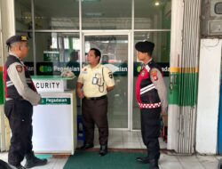 Unit Patmor Satsamapta Polresta Palangka Raya Cek Keamanan Kantor Pegadaian 