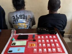 Satresnarkoba Polresta Palangka Raya Ungkap Kasus Sabu 17,27 Gram, Dua Terduga Pengedar Diamankan
