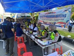 Hadir di CFD, Layanan Kesehatan Gratis Rumkit Bhayangkara Polda Kalteng Disambut Antusias Masyarakat