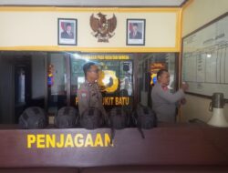 Dukung Kesiapan Tugas, Piket Polsek Bukit Batu Periksa Alat Inventaris