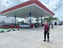 Patroli Dialogis Satsamapta Polresta Palangka Raya Sambangi Perkantoran dan SPBU