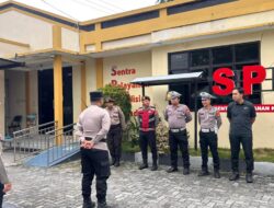 Di Mapolresta Palangka Raya, Piket Fungsi dan SPK T tadi Gelar Serah Terima Tugas bersama