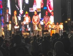 Huma Betang Night Resmi Digelar, Polresta Palangka Raya Amankan Rangkaian Kegiatan di Bundaran Besar