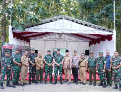 Dandim 0808/Blitar Dampingi Pangdam V/Brw Kunjungi Lokasi Brigif/Yonif TP Di Kesamben
