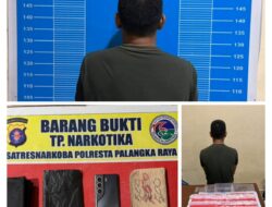 Pengungkapan Kasus Narkotika, Polisi Sita 481 Paket Sabu di Palangka Raya