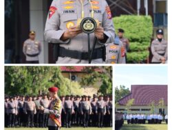 Pimpin Apel Pagi, Kapolda Kalteng Apresiasi Personel dalam Pengamanan Hari Buruh