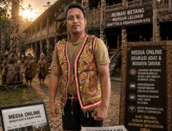 RABI, TOKOH PEMUDA DAYAK MELAWI: MEDIA ONLINE PENTING EDUKASI ADAT BUDAYA KEPADA DUNIA