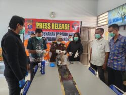 Musnahkan 13,37 Gram Sabu, Komitmen Polresta Palangka Raya Berantas Peredaran Gelap Narkotika