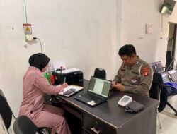 Sidokkes Polresta Palangka Raya Berikan Pelayanan Kesehatan Bagi Personel dan Keluarga