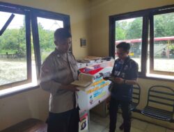 Bhabinkamtibmas Sabaru Polsek Sabangau Gelar Program Bajaka Presisi, Konsisten Dukung Budaya Literasi