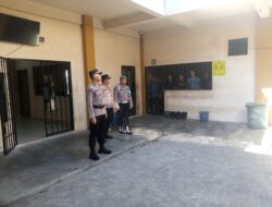 Cegah Gangguan Keamanan, SPKT Polresta Palangka Raya Intensifkan Kontrol Ruang Tahanan