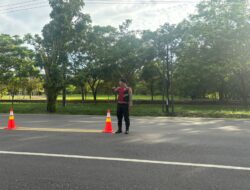 Berikan Rasa Aman, Satsamapta Polresta Palangka Raya Laksanakan Gatur Pagi di MAN Kota Palangka Raya