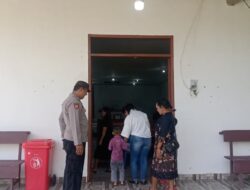 Kunjungi GKE Harap Asi, Polsek Rakumpit Berikan Rasa Aman Ibadah Kenaikan Yesus Kristus