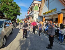 Jamin Keamanan Ibadah Kenaikan Yesus Kristus, Polresta Palangka Raya Gelar Pengamanan di Seluruh Gereja