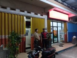 Perkuat Keamanan Perbankan, Patroli Samapta Polresta Palangka Raya Sambangi Kantor Bank Kalteng