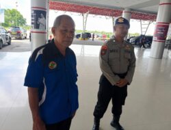 Dengan Semangat, Satpamobvit Polresta Palangka Raya Berikan Pelayanan Prima di Bandara Tjilik Riwut