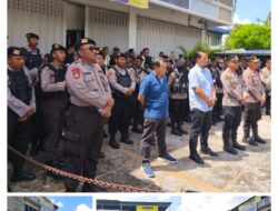 Jaga Keamanan Aksi Damai, Polresta Palangka Raya Pam Penyampaian Aspirasi FKPM-KT