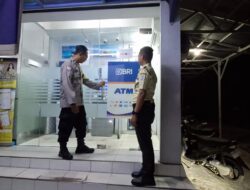 Jaga Keamanan Perbankan, Polsek Bukit Batu Patroli Harkamtibmas ke Bank BRI Unit Tangkiling