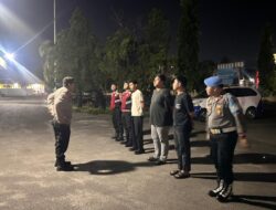 Dipimpin Pawas, Personel Polresta Palangka Raya Gelar Apel Persiapan Jelang Patroli Harkamtibmas