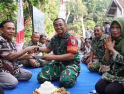 Tasyakuran Jembatan Garuda Dan Perintis Garuda, Dandim 0808/Blitar Bersama Forkopimcam Permudah Akses Mobilitas Warga
