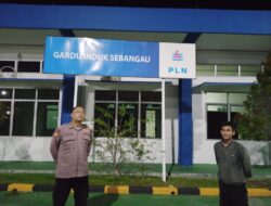 Momen Akhir Pekan, Polsek Sabangau Patroli dan Sambangi Gardu Induk PLN
