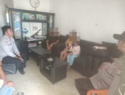 Kedepankan Musyawarah untuk Mufakat, Polsek Sabangau Selesaikan Secara Damai Perselisihan Warga Sabaru