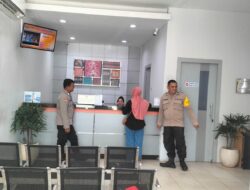 Dukung Aktivitas Perbankan, Polsek Bukit Batu Datangi BRI Unit Tangkiling