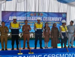 Polresta Palangka Raya Turut Saksikan dan Amankan Peletakan Batu Pertama Pembangunan Gedung Pelayanan Terpadu RS Bhayangkara