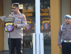 Di Hadapan Personel, Wakapolresta: Pimpinan Kita Berikan Apresiasi, Seluruh Rangkaian Tugas Rutin dan Pengamanan Berjalan dengan Baik