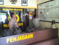Buktikan Kesiapan, Polsek Bukit Batu Periksa Barang Inventaris Kesatuan