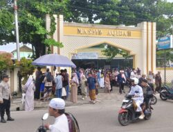 Di Wilayah II, Polresta Palangka Raya Jamin Kekhusyukan Ibadah Sholat Ied