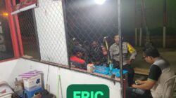 Datangi Pos Kamling di Bumi Palangka Dua, Satsamapta Polresta Palangka Raya Sosialisasikan Layanan Polri 110