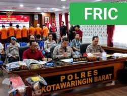 Gelar Press Release, Polres Kobar Ungkap 33 Kasus 3C, Pencurian Kotak Amal hingga Sawit Terbongkar