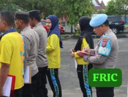Pastikan Kehadiran Personel, Seksi Propam Polresta Palangka Raya Periksa Absen Satfung