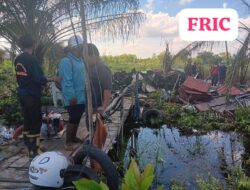 Rumah dan Gudang di Jalan Pasendeng Terbakar, Polsek Sabangau Gerak Cepat Datangi TKP