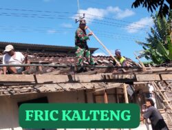 Gotong Royong Rehab RTLH, Babinsa Pakunden Bersama Warga Wujud Kepedulian Untuk Masyarakat
