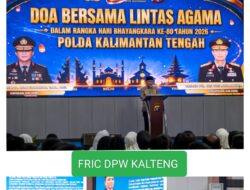Polda Kalteng Gelar Doa Bersama Lintas Agama Jelang Hari Bhayangkara Ke-80