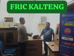 Bersinergi Jaga Keamanan, Patroli Polsek Bukit Batu Rangkul Satpam Bank Kalteng