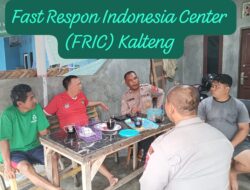 Polsek Sabangau Sosialisasikan Call Center 110 Polri kepada Warga Kereng Bangkirai