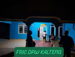 Polsek Bukit Batu Sambangi Masyarakat Nyaru Menteng, Sampaikan Nomor Layanan 110