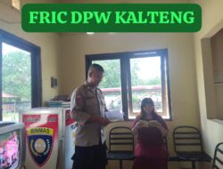 Tumbuhkan Minat Baca, Bhabinkamtibmas Polsek Sabangau Kenalkan Bajaka Presisi kepada Masyarakat