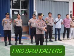 Polresta Palangka Raya Gelar Apel Kesiapan Pam Aksi Damai Fordayak 
