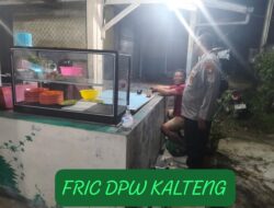 Jalin Kedekatan ke Warganya, Personel Polsek Bukit Batu Sambangi Warung