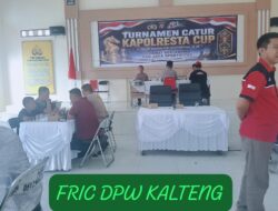 Turnamen Catur Kapolresta Cup Meriahkan Hari Bhayangkara Ke-80 di Polresta Palangka Raya