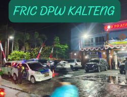 Satlantas Polresta Palangka Raya Amankan Penutupan Turnamen Bulu Tangkis Hari Bhayangkara ke-80