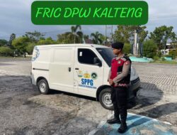 Patroli dan Pengawalan MBG, Sat Samapta Polresta Palangka Raya Pastikan Distribusi Berjalan Aman